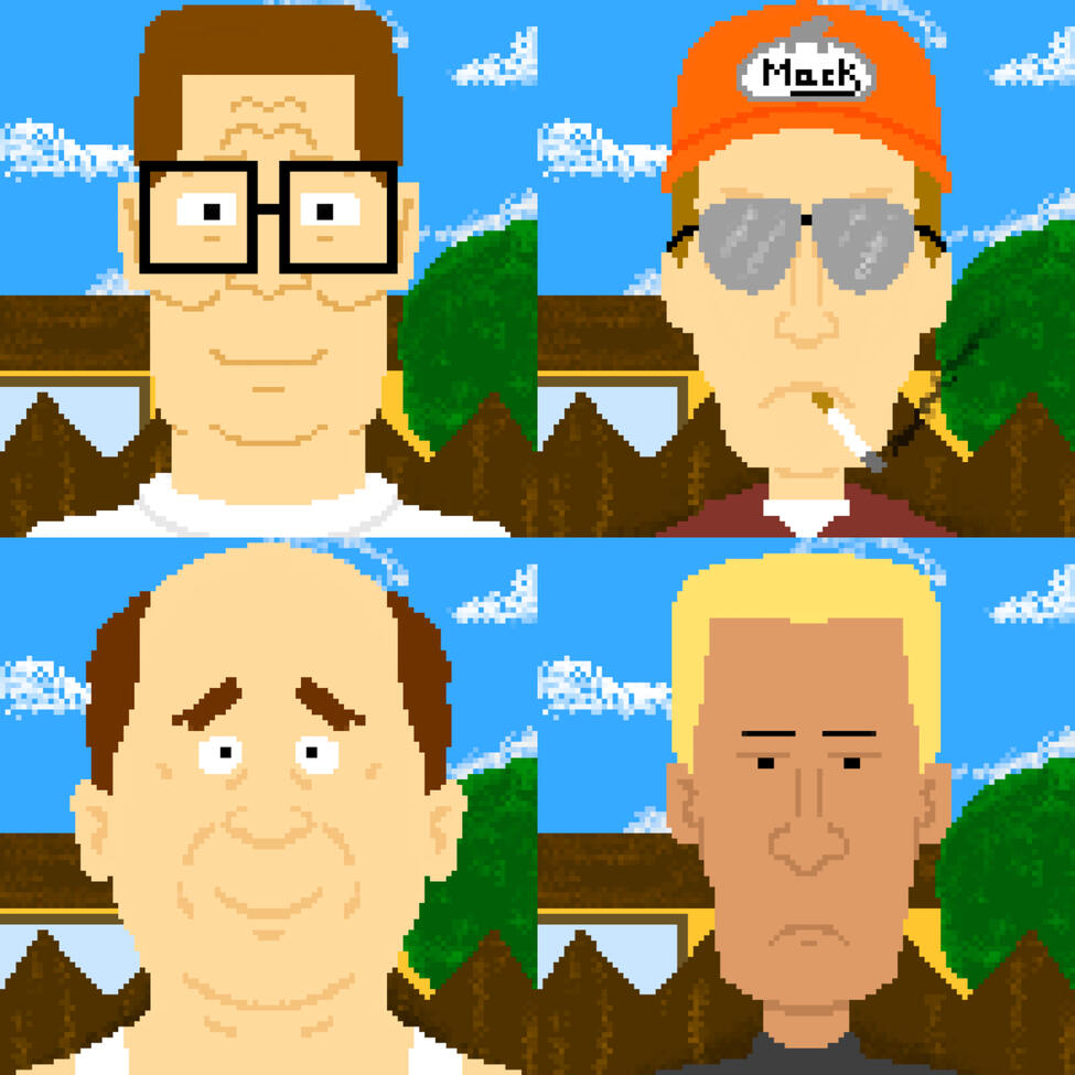 King of the Hill Pixel 1
